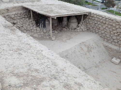 Huaca Huallamarca Temple.